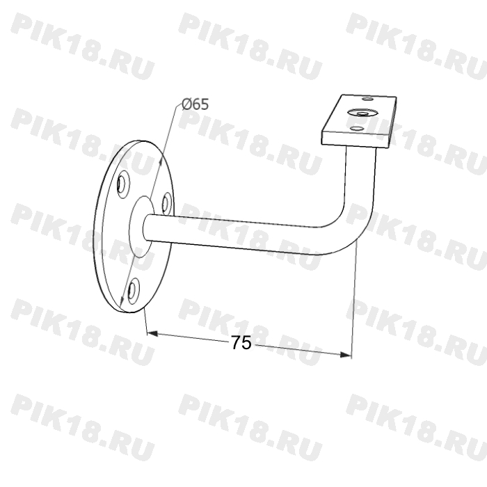 Крепление потолочных карнизов к стене кронштейном