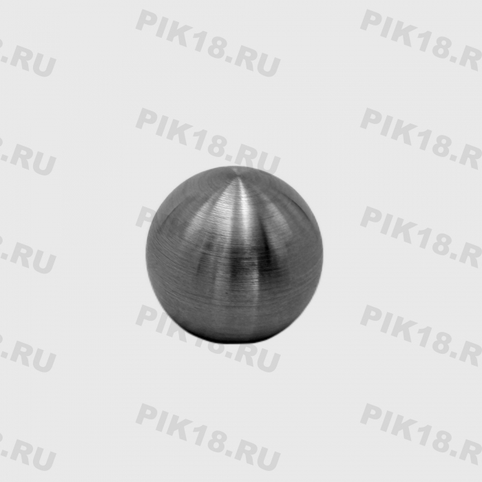 Заглушка сферическая для трубы 16 мм шлифованная