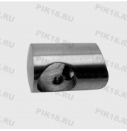 Крепление ригеля 16 мм к стойке 42,4 мм шлифованное